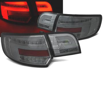 FEUX AURRIERE POUR AUDI A3 8P 03-08 CHROME FUMÉ, Verzenden