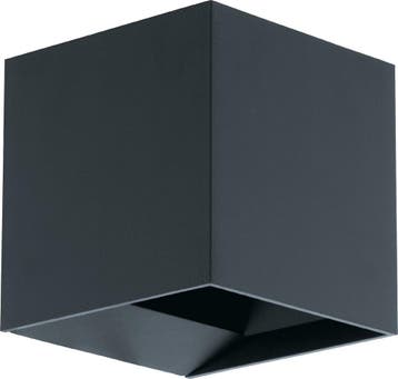 EGLO Calpino Wandlamp - LED - 10,5 cm - Antraciet - Binnen, Verzenden, Zo goed als nieuw