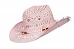 Roze Hoed Stro Dames, Verzenden, Nieuw