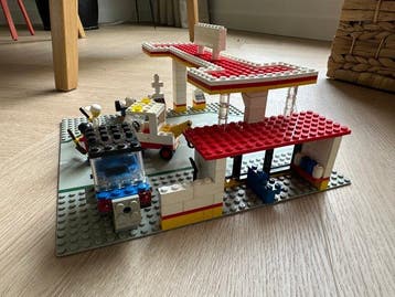 Lego Set - 6371 - Legoland - Shell Service Station