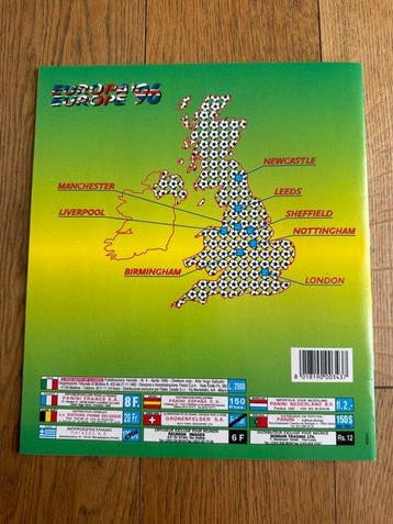 Panini Euro 96 - Belgium/Dutch Edition - Including Order, Nieuw