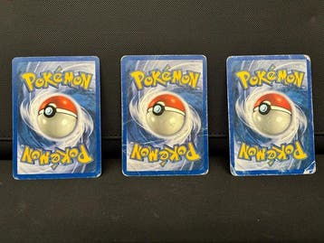 Pokémon - 3 Card - Raikou, Entei, Suicune Foil - EX, Nieuw
