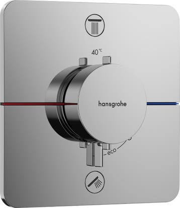 Afbouwdeel Hansgrohe ShowerSelect Comfort Q Voor 2 Functies, Ophalen of Verzenden, Kraan