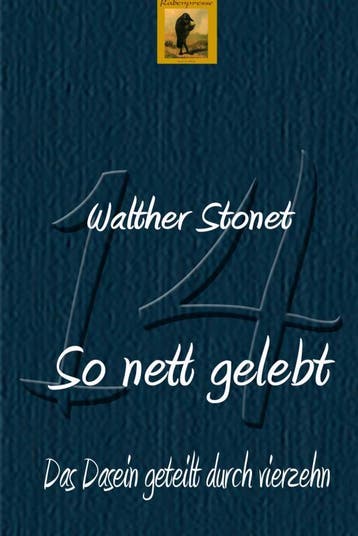 So Nett Gelebt | Walther Stonet | Nieuw, Verzenden, Walther Stonet