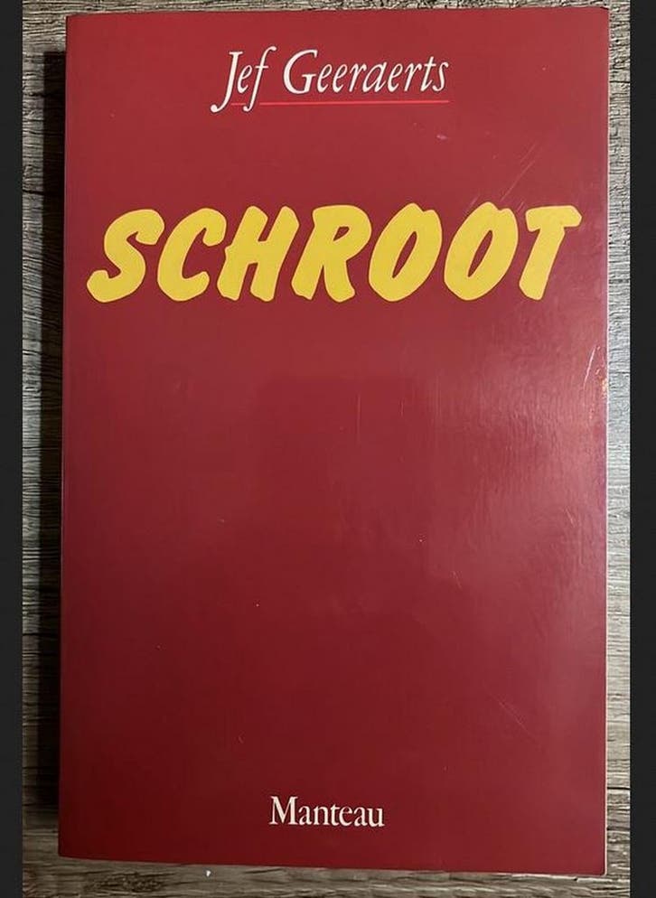 Schroot 9789022312124 Geeraerts, Livres, Romans, Envoi
