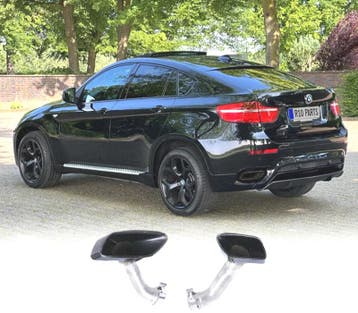 EMBOUT DÉCHAPPEMENT BMW X6 E71 11-14 LOOK M NOIR, Autos : Pièces & Accessoires, Systèmes d'échappement, Verzenden, Neuf