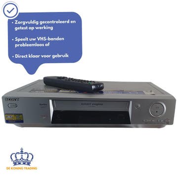 Sony SLV-SE710D | VHS Videorecorder | VHS Speler | Video, Verzenden, VHS-speler of -recorder