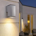 Wandverlichting modern Kevin Downlighter Aluminium, Verzenden, Nieuw