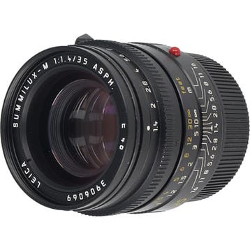Leica 11874 Summilux-M 35mm f/1.4 ASPH noir | Occasion, Ophalen of Verzenden