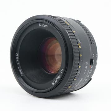 Nikon AF 50mm f/1.8 D | Tweedehands, Audio, Tv en Foto, Verzenden, Zo goed als nieuw