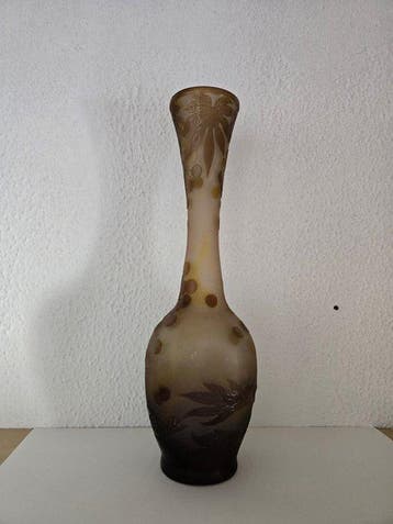 Emile Gallé - Vaas - 1904 - Glas - Nieuwe Kunst