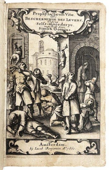 S. Oomius - [SUICIDE] Prophylacticum Vitae - 1660