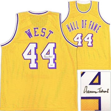 NBA - Jerry West - Autograph - Maillot de basket-ball
