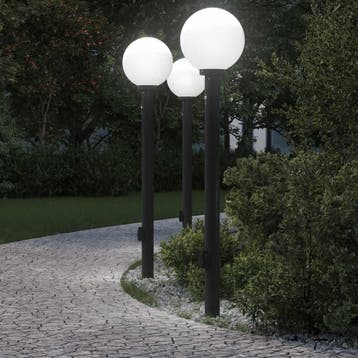 vidaXL Bolderverlichting met sensor en stopcontact 3 stuks, Verzenden
