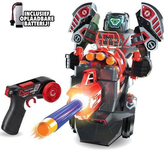 RC Robo Rapidfire - 2-in-1 Schietende Robot - Speelgoedro..., Enfants & Bébés, Jouets | Autre, Envoi