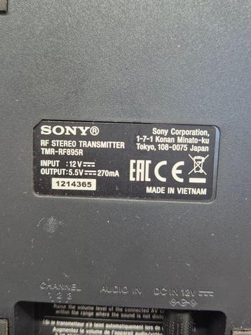 Sony - MDR-RF895R Casque découte, Nieuw