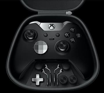 Xbox One Elite Wireless Controller Series 1 (Compleet) -..., Games en Spelcomputers, Ophalen of Verzenden, Zo goed als nieuw