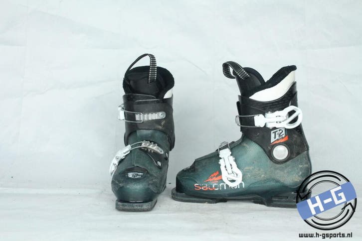 Refurbished - Skischoenen - Salomon T2 dark green -, Sport en Fitness, Skiën en Langlaufen, Ski, Schoenen, Gebruikt, Salomon, Ophalen of Verzenden
