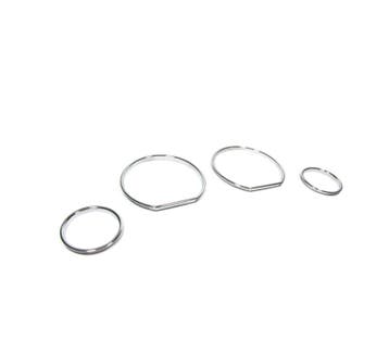 CONTOURS DE COMPTEURS CHROMÉ BMW SÉRIE3 E36, Autos : Pièces & Accessoires, Commande, Verzenden