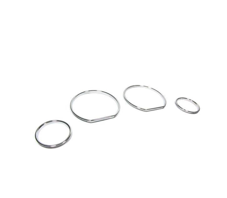 CONTOURS DE COMPTEURS CHROMÉ BMW SÉRIE3 E36, Autos : Pièces & Accessoires, Commande, Envoi