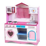 2dekans | Coast Speelkeuken - MDF - 82 x 30 x 101 cm - Roze, Ophalen of Verzenden, Nieuw