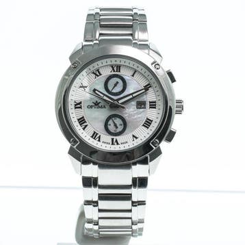 OPTIMA - Swiss Dual Time - OSC241-SS-7 - Sans prix de, Bijoux, Sacs & Beauté, Montres | Hommes