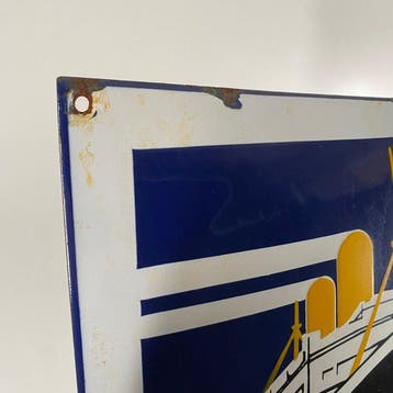 CANADIAN PACIFIC - Reclamebord - 60x40cm - Gemaakt van dikke, Antiek en Kunst