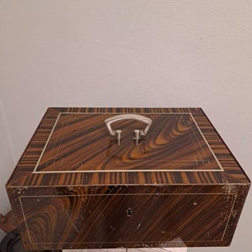 Brandkast - Metaal - Art deco brandkoffer