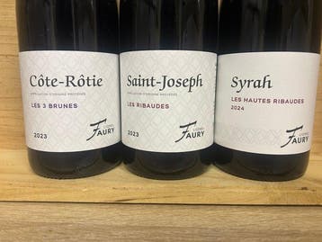 2023 Domaine Lionel Faury: Côte-Rôtie Les 3 Brunes,, Nieuw