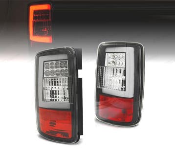FEUX ARRIÈRE VOLKSWAGEN VW CADDY 04-15 LED FOND CHROMÉ, Verzenden, Nieuw