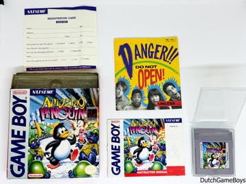 Gameboy Classic - Amazing Penguin + Reg. Card - USA, Verzenden, Gebruikt