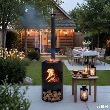 ASH® - Sunset - Tuinhaard met BBQ, Verzenden