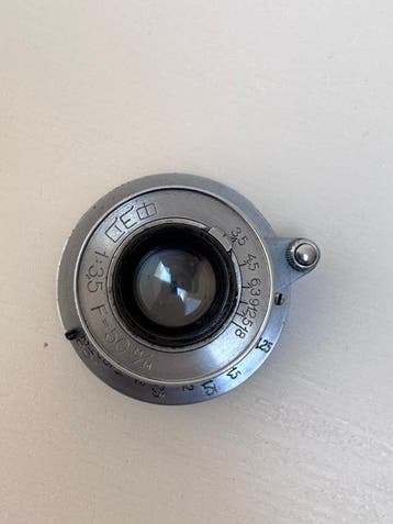 FED FED 50mm f/3,5 Klappobjektiv Cameralens, Nieuw