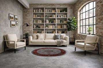 China - Gereinigd - Vloerkleed - 132 cm - 132 cm