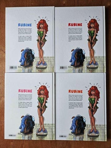 Rubine - Intégrale T1 à T4 - Série complète - 4x C - 4 Album, Boeken, Nieuw
