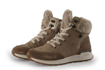 Rieker Veterboots in maat 38 Beige, Vêtements | Femmes, Chaussures, Verzenden, Overige typen