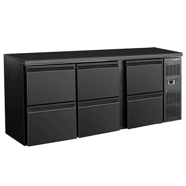 Barkoelkast | BC-SERIE | 537L | Zwart | +2°C/+8°C |, Zakelijke goederen, Horeca | Keukenapparatuur, Nieuw in verpakking, Verzenden