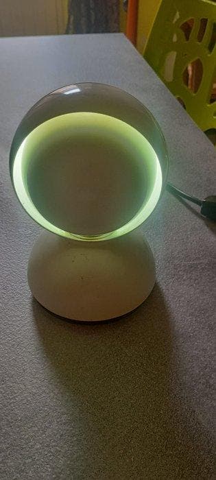 Artemide - Vico Magistretti - Lampe de bureau - Métal blanc