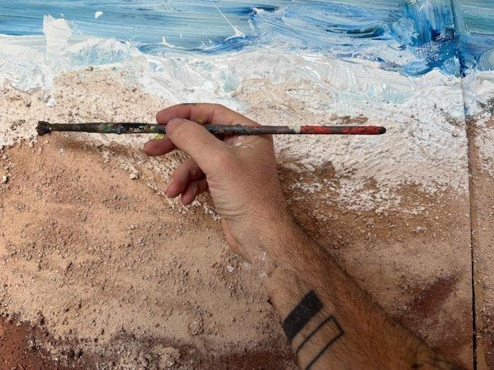 The Rodríguez (Spain) - Las Canciones del Mar - Díptico -, Antiek en Kunst, Kunst | Schilderijen | Modern