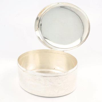 Zilverfabriek Voorschoten - Koektrommel - .833 zilver