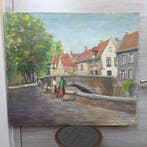 M. Van Loocke (1907-1990) - Stadsgezicht Brugge