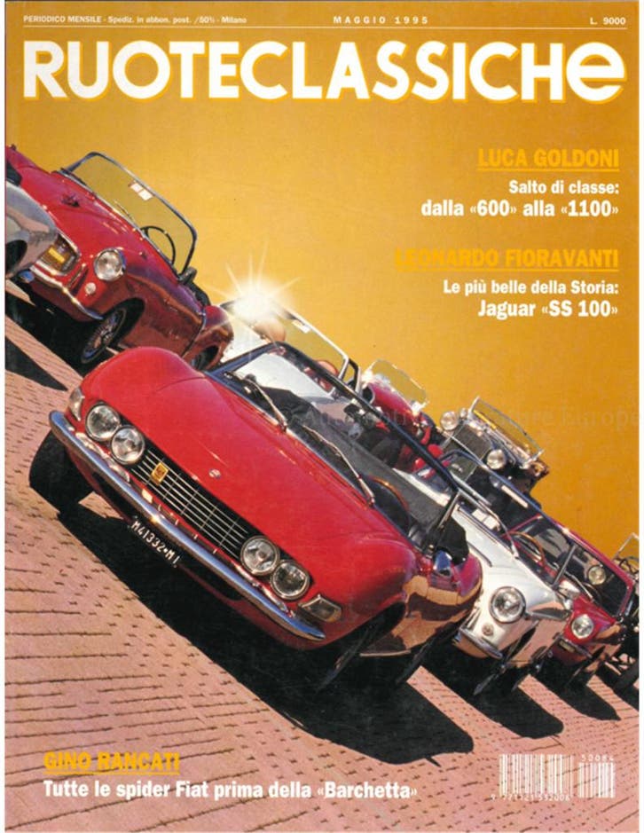 1995 RUOTECLASSICHE MAGAZINE 84 ITALIAANS, Boeken, Auto's | Folders en Tijdschriften, Ophalen of Verzenden