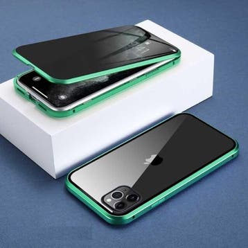 iPhone 6S Plus Magnetisch Privacy Hoesje met Tempered Glass, Verzenden, Nieuw