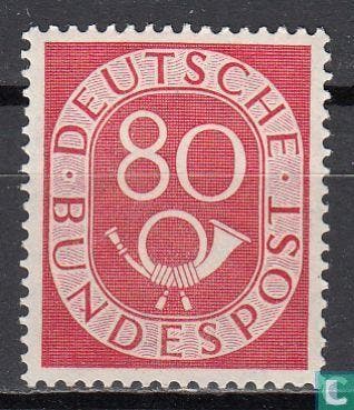 Duitsland - Posthoorn - 1952, Postzegels en Munten, Verzenden, Postfris