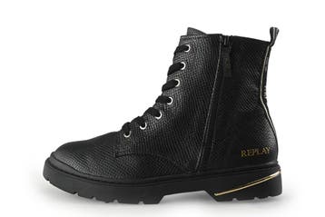Replay Veterboots in maat 39 Zwart, Kleding | Dames, Verzenden, Zwart, Overige typen, Replay
