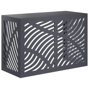 vidaXL Air Conditioner Hoes Antraciet 90 x 40 x 60 cm Staal, Electroménager, Climatiseurs, Verzenden