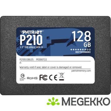 Patriot Memory P210 2.5  128 GB SATA III SSD, Verzenden