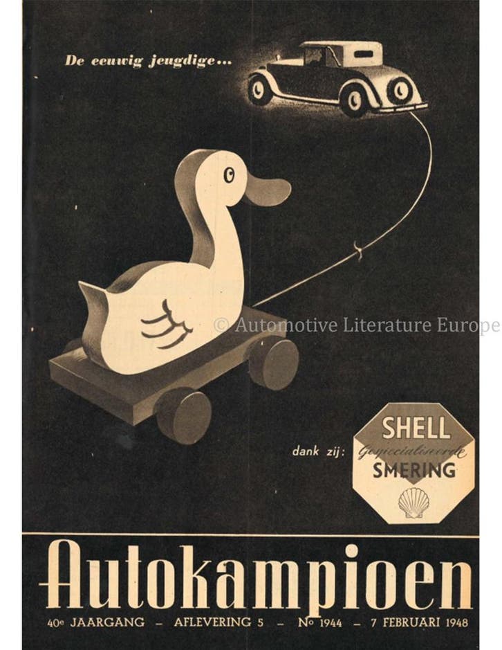 1948 AUTOKAMPIOEN MAGAZINE 05 NEDERLANDS, Boeken, Auto's | Folders en Tijdschriften, Ophalen of Verzenden