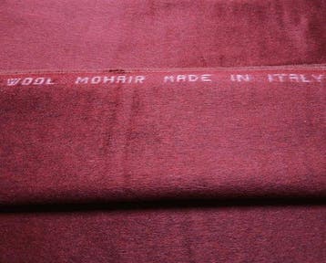 B521 - 460 x 160 cm - 100% Pura lana Mohair - eccellenza