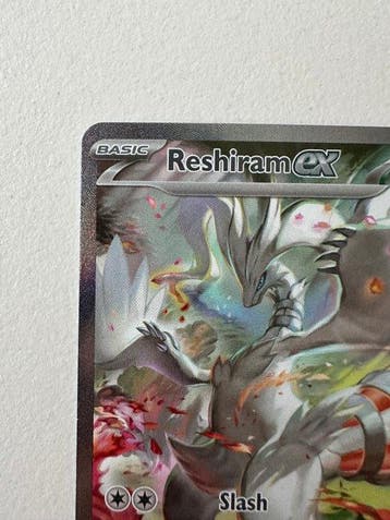 Pokémon - 1 Card - Reshiram ex 166/086 Full art, Secret rare, Nieuw